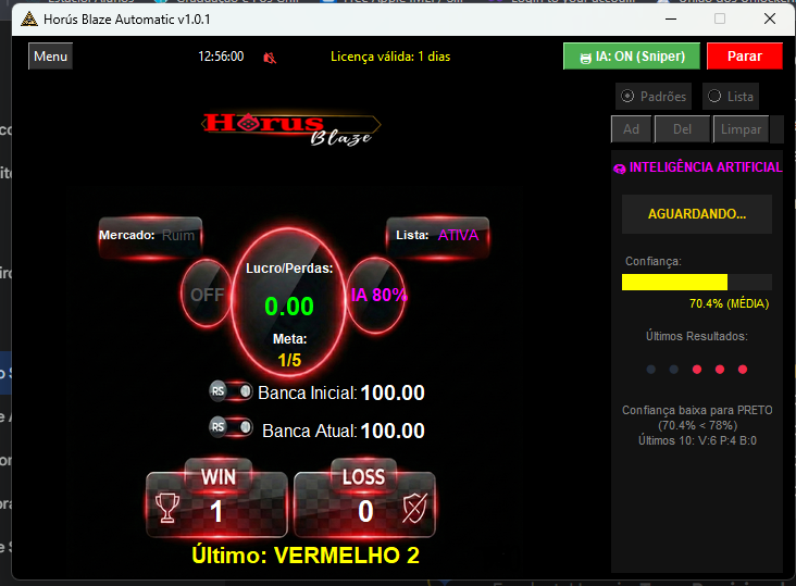 Medidor de Confiança